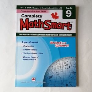 MathSmart Grade 9 Canadian Curriculum Workbook